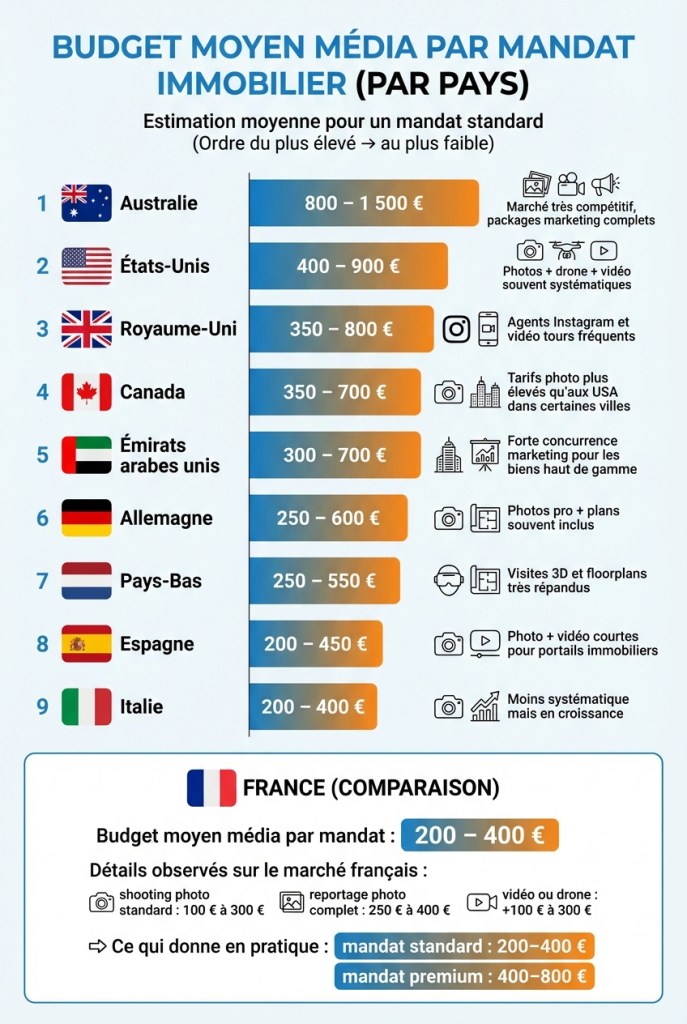 Budget médias immobilier